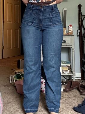 Madewell Jeans Emmet Wide Leg 25